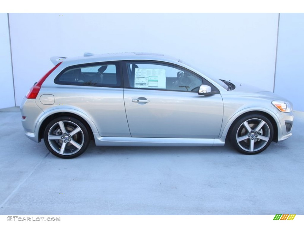 Electric Silver Metallic 2013 Volvo C30 T5 R-Design Exterior Photo #76946368