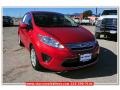 2011 Red Candy Metallic Ford Fiesta SE Sedan  photo #9