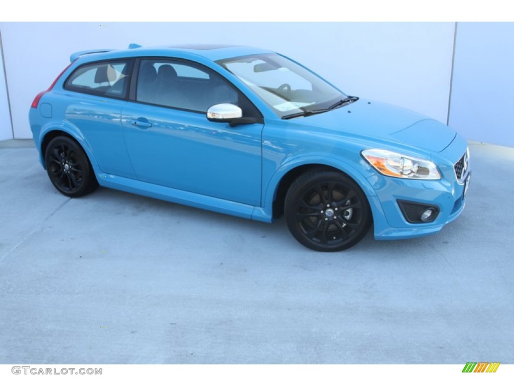 2013 C30 T5 R-Design - Polestar Rebel Blue / Off Black photo #1