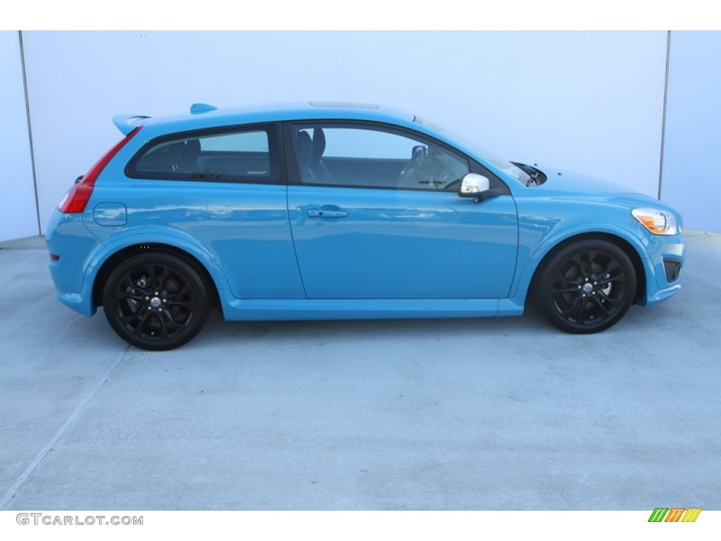2013 C30 T5 R-Design - Polestar Rebel Blue / Off Black photo #3