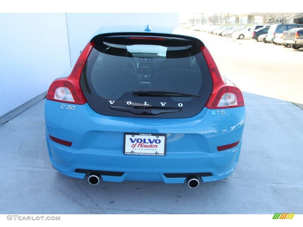 2013 C30 T5 R-Design - Polestar Rebel Blue / Off Black photo #5