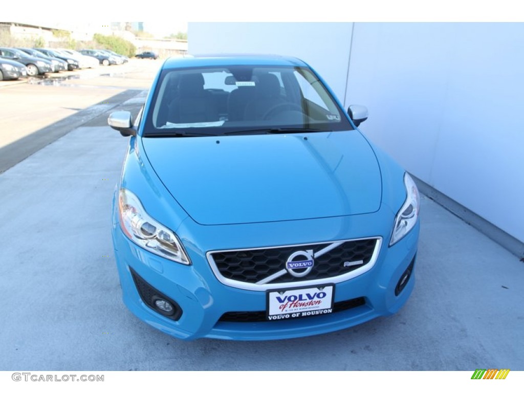 2013 C30 T5 R-Design - Polestar Rebel Blue / Off Black photo #9