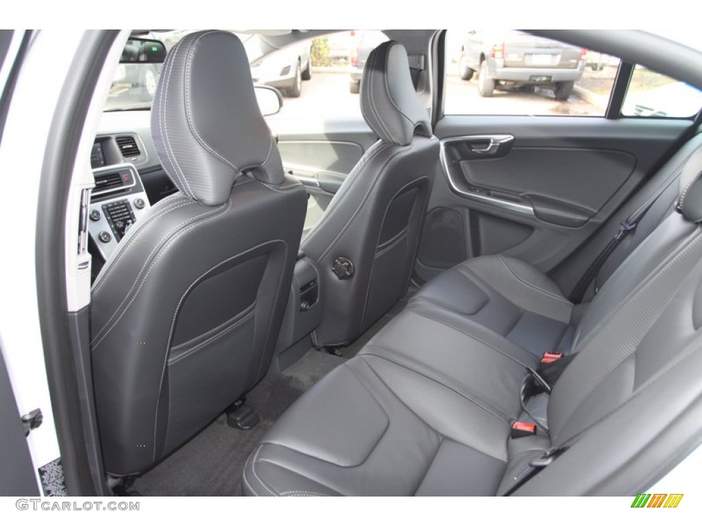 2013 Volvo S60 R-Design AWD Rear Seat Photo #76947793