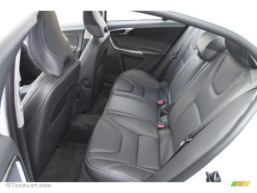 2013 Volvo S60 R-Design AWD Rear Seat Photo #76947817