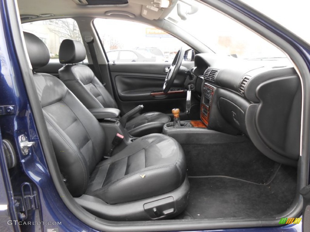 Black Interior 2001 Volkswagen Passat GLX Sedan Photo #76947967
