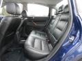 2001 Volkswagen Passat Black Interior Rear Seat Photo