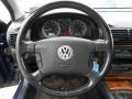 Black 2001 Volkswagen Passat GLX Sedan Steering Wheel