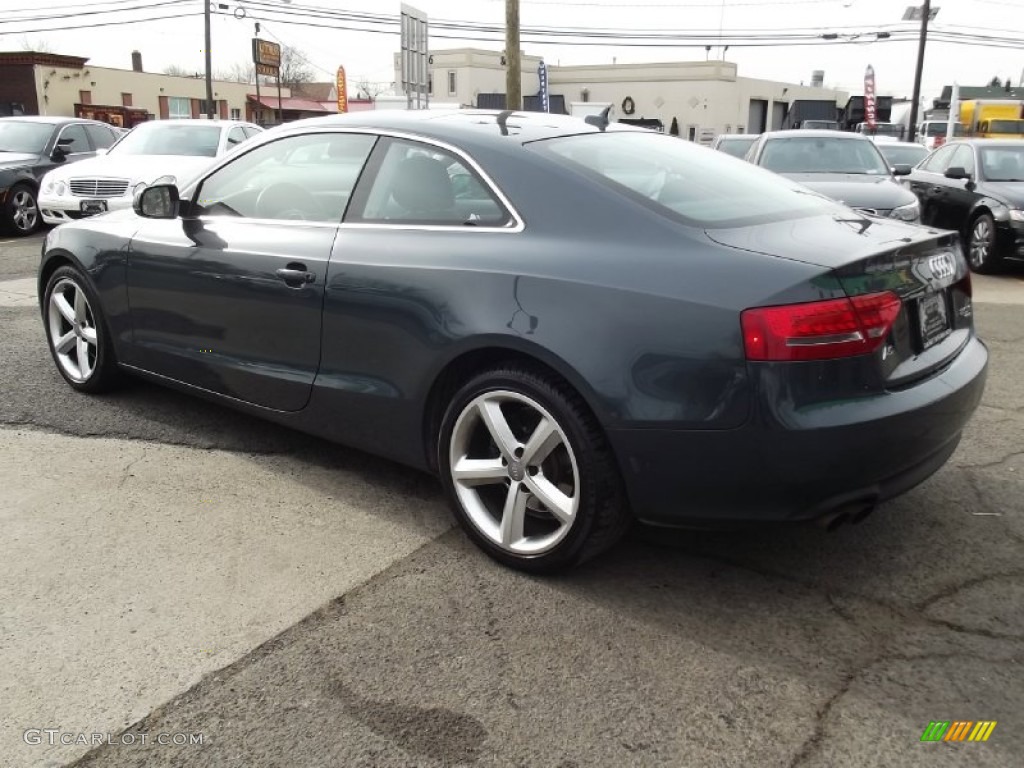Meteor Gray Pearl Effect 2010 Audi A5 2.0T quattro Coupe Exterior Photo #76948495