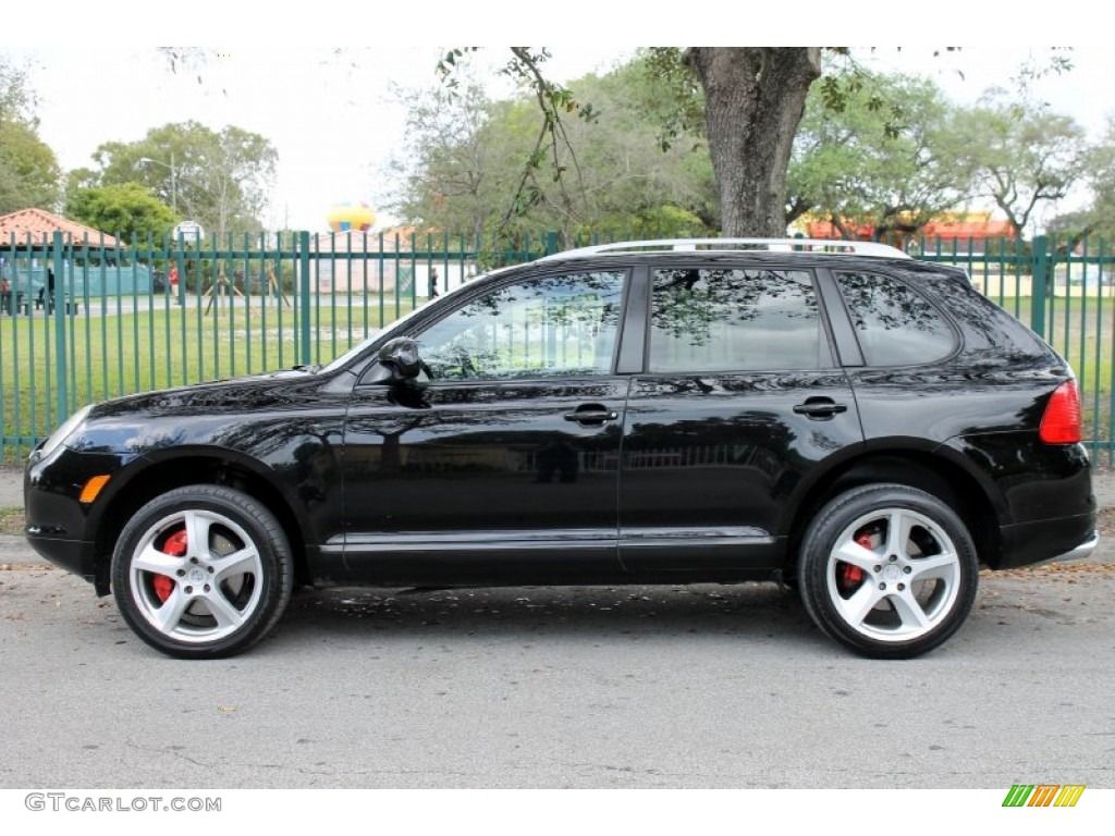 Black 2006 Porsche Cayenne Turbo Exterior Photo #76949332