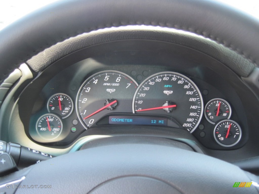 2013 Chevrolet Corvette Grand Sport Convertible Gauges Photo #76949575