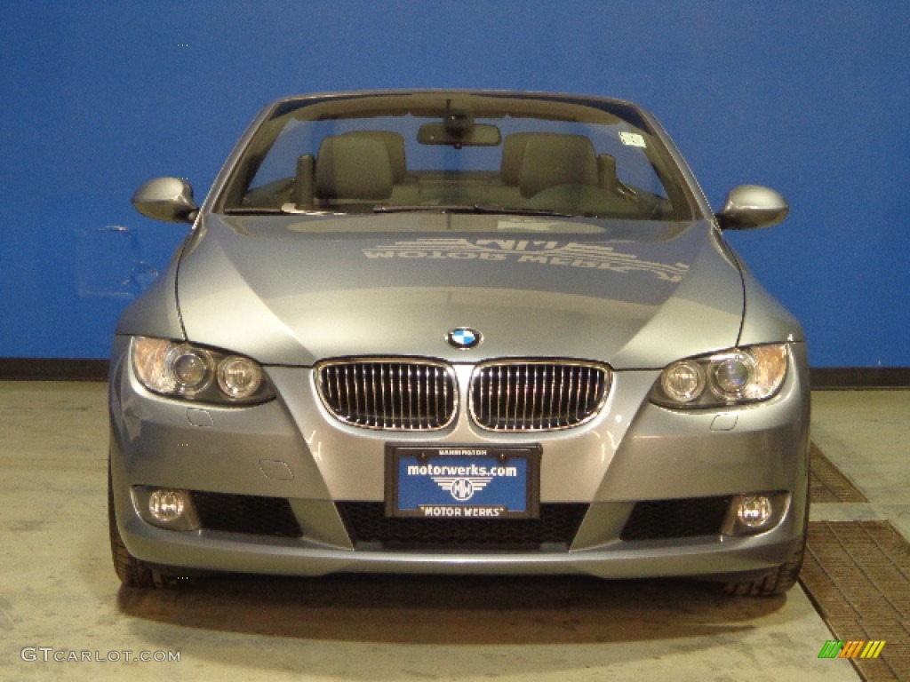 2009 3 Series 328i Convertible - Space Grey Metallic / Black Dakota Leather photo #2