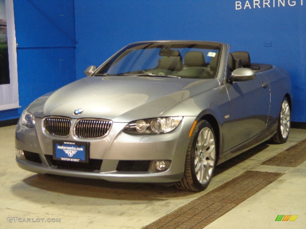 2009 3 Series 328i Convertible - Space Grey Metallic / Black Dakota Leather photo #3