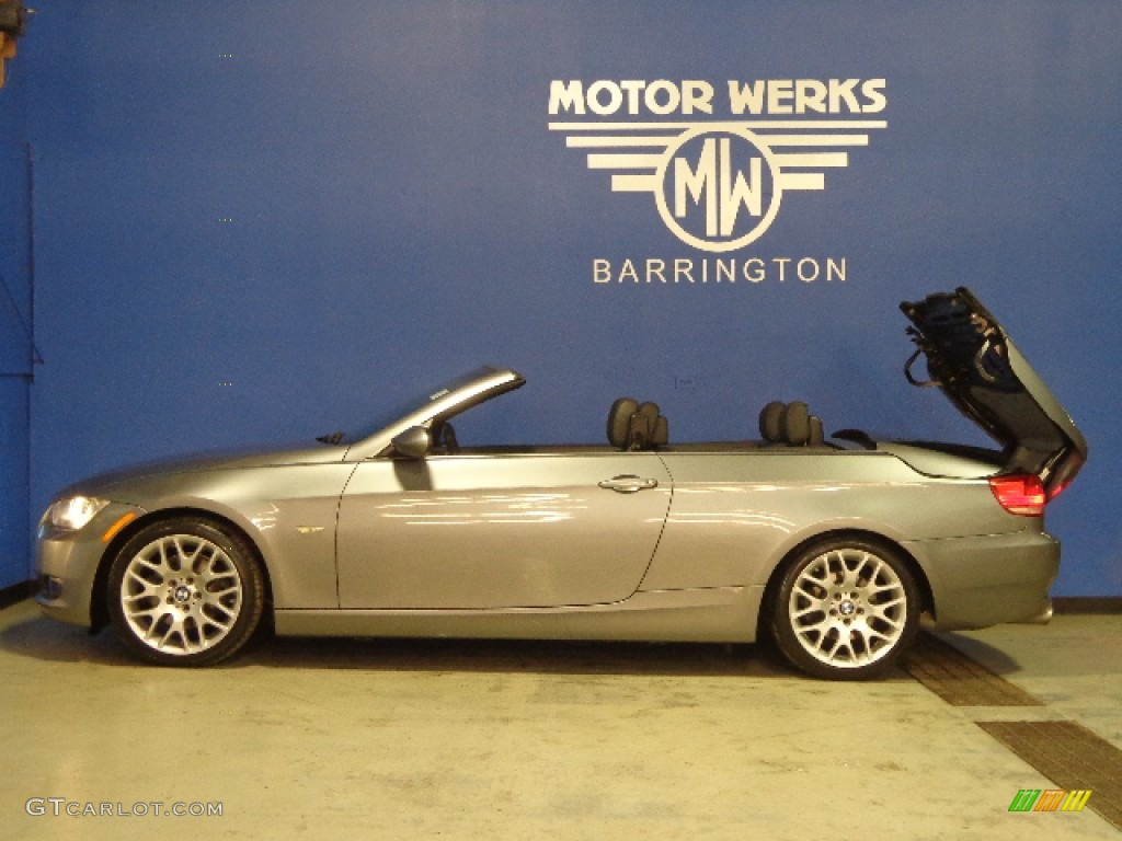 2009 3 Series 328i Convertible - Space Grey Metallic / Black Dakota Leather photo #6