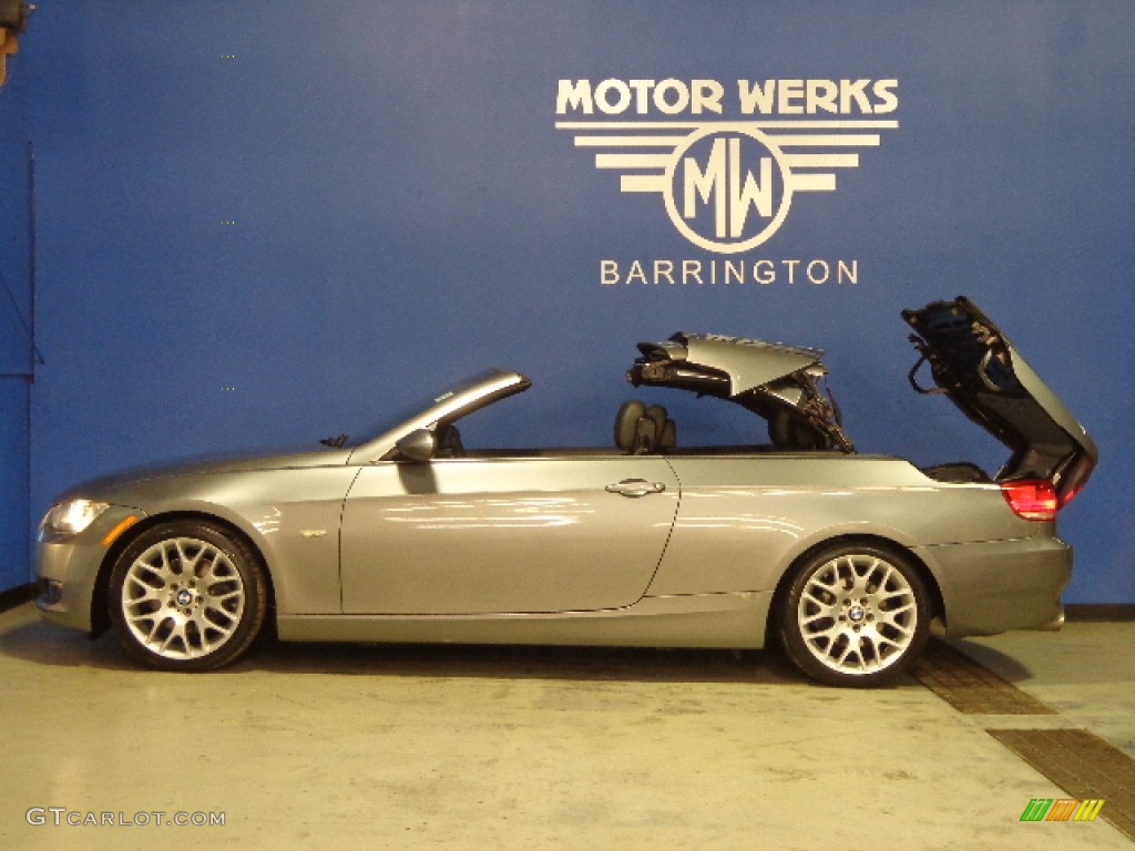 2009 3 Series 328i Convertible - Space Grey Metallic / Black Dakota Leather photo #7