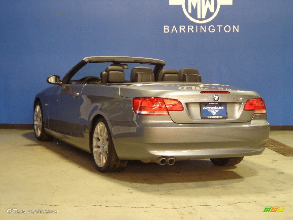 2009 3 Series 328i Convertible - Space Grey Metallic / Black Dakota Leather photo #10