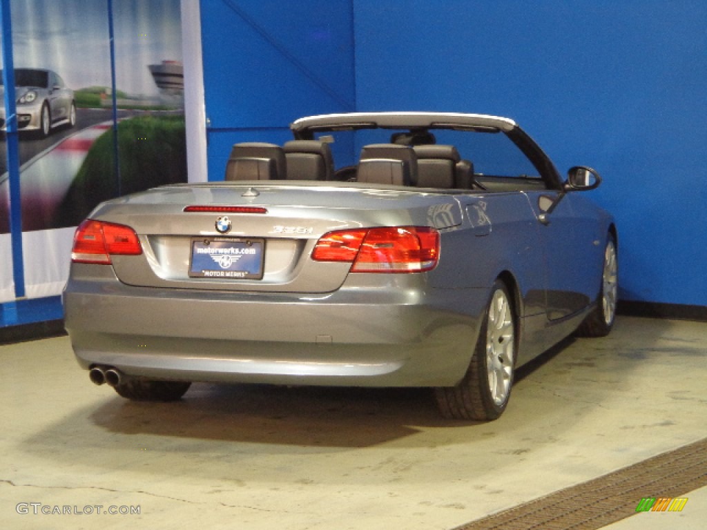 2009 3 Series 328i Convertible - Space Grey Metallic / Black Dakota Leather photo #12