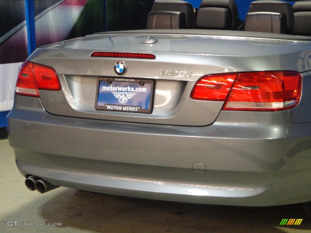 2009 3 Series 328i Convertible - Space Grey Metallic / Black Dakota Leather photo #13