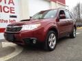 Camellia Red Pearl 2010 Subaru Forester 2.5 XT Limited