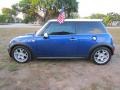 2006 Hyper Blue Metallic Mini Cooper S Hardtop  photo #12