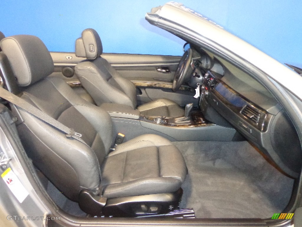 2009 3 Series 328i Convertible - Space Grey Metallic / Black Dakota Leather photo #34
