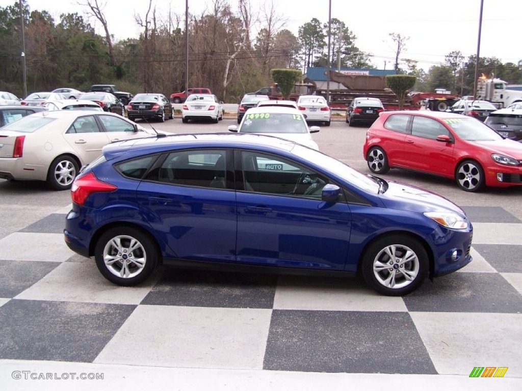 Sonic Blue Metallic 2012 Ford Focus SE Sport 5-Door Exterior Photo #76951522