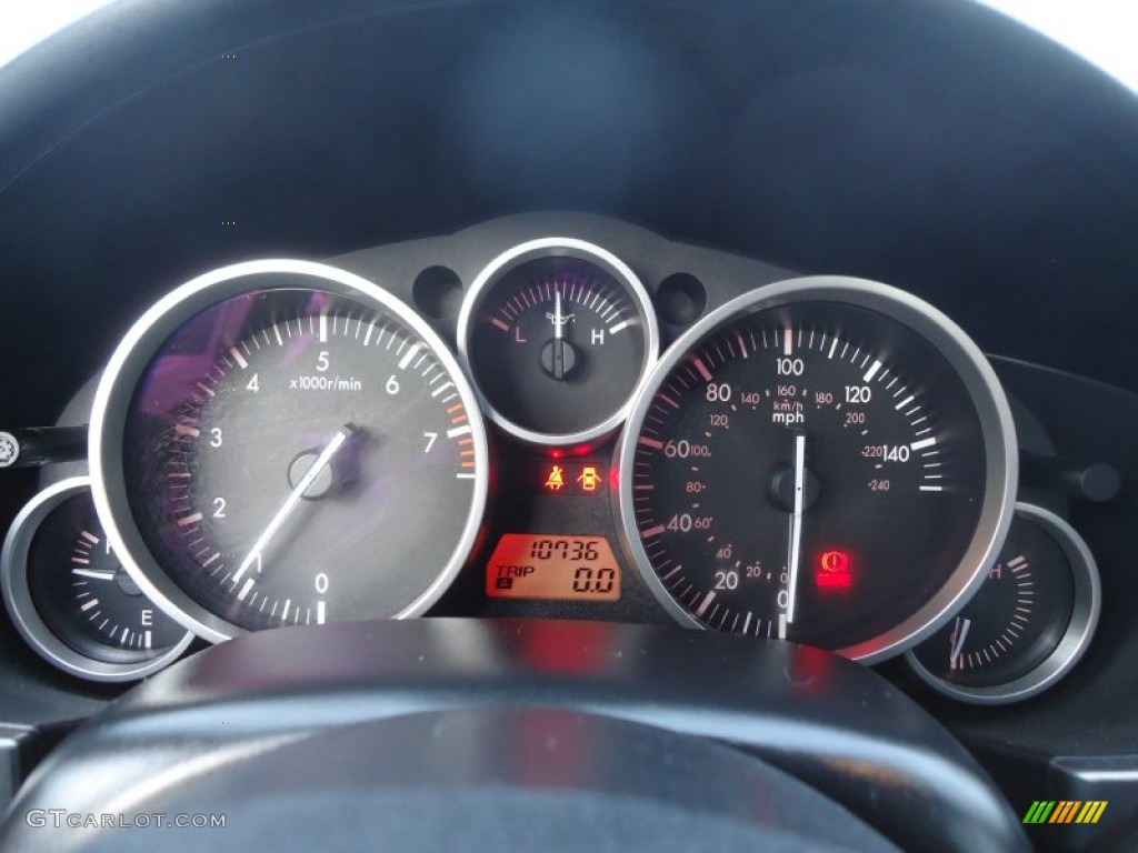2008 Mazda MX-5 Miata Grand Touring Hardtop Roadster Gauges Photo #76951735