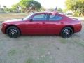 2009 Inferno Red Crystal Pearl Dodge Charger SE  photo #14