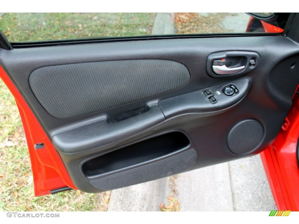 2004 Dodge Neon SRT-4 Dark Slate Gray Door Panel Photo #76952614