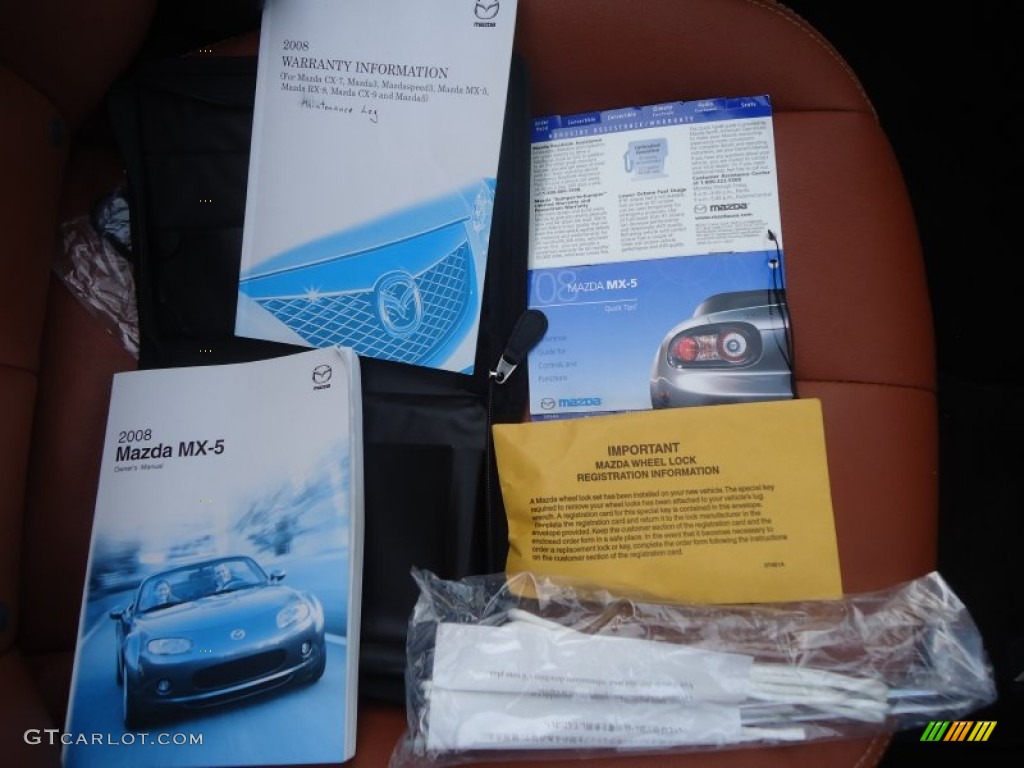 2008 Mazda MX-5 Miata Grand Touring Hardtop Roadster Books/Manuals Photo #76952701