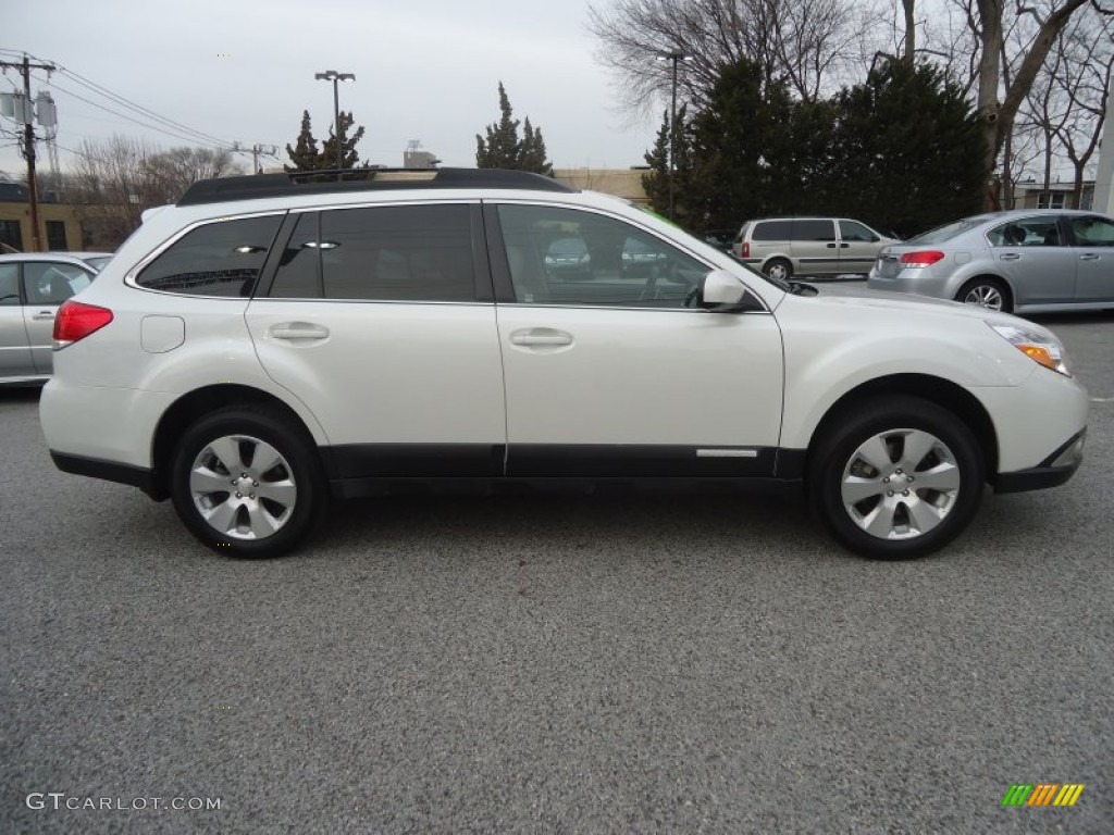 Satin White Pearl 2010 Subaru Outback 3.6R Limited Wagon Exterior Photo #76952794