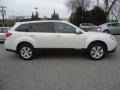 Satin White Pearl 2010 Subaru Outback 3.6R Limited Wagon Exterior