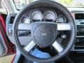 2009 Dodge Charger Dark Slate Gray/Light Slate Gray Interior Steering Wheel Photo