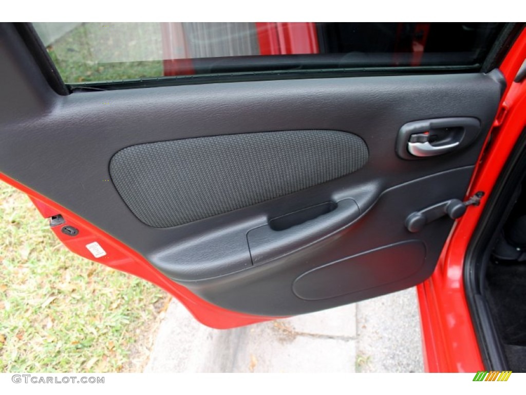 2004 Dodge Neon SRT-4 Dark Slate Gray Door Panel Photo #76952927