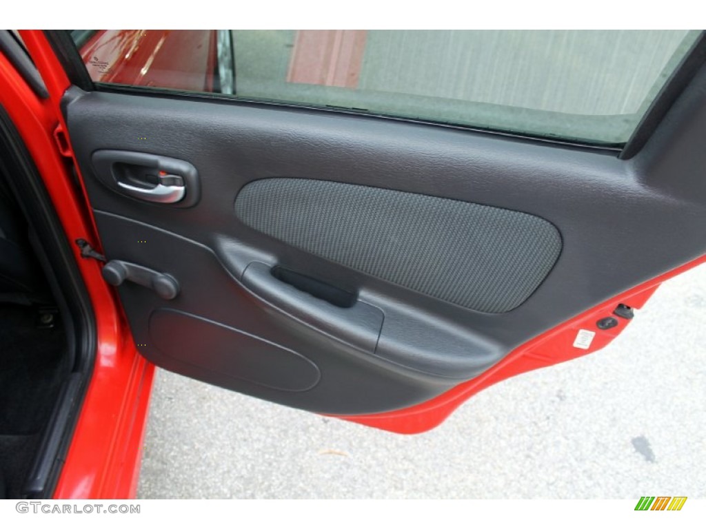 2004 Dodge Neon SRT-4 Dark Slate Gray Door Panel Photo #76952956