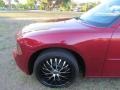 2009 Inferno Red Crystal Pearl Dodge Charger SE  photo #49