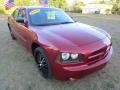 2009 Inferno Red Crystal Pearl Dodge Charger SE  photo #62