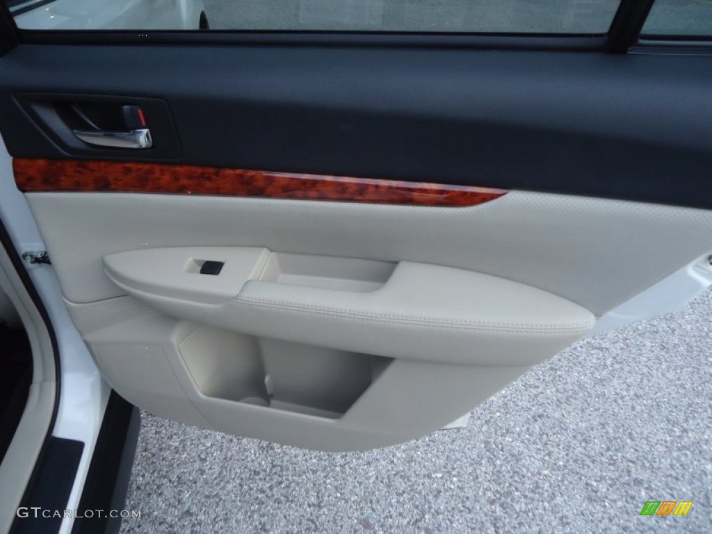 2010 Subaru Outback 3.6R Limited Wagon Warm Ivory Door Panel Photo #76953736