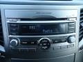 2010 Subaru Outback Warm Ivory Interior Audio System Photo