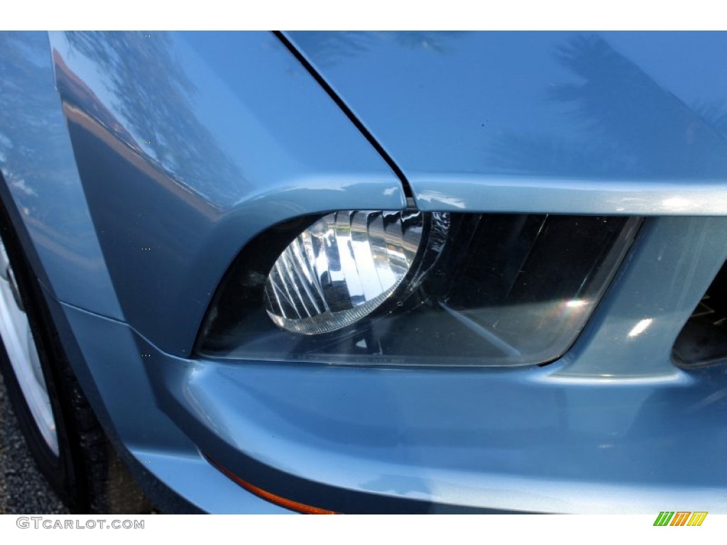 2007 Mustang GT Premium Coupe - Windveil Blue Metallic / Dark Charcoal photo #15