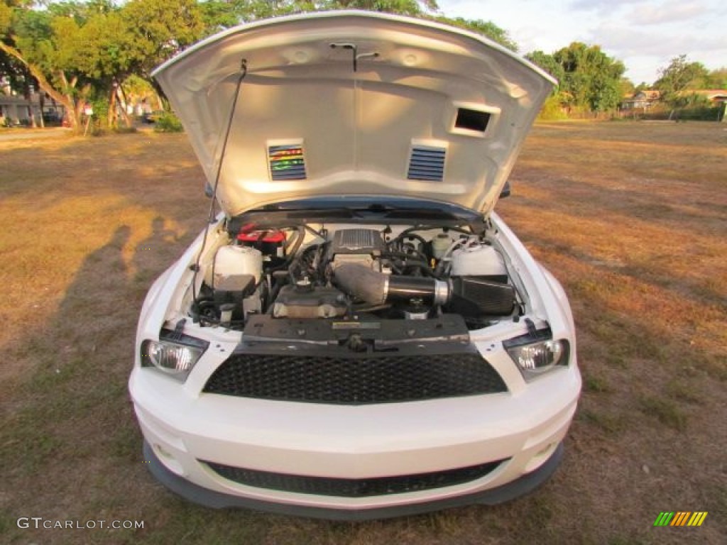 2007 Mustang GT Premium Coupe - Performance White / Medium Parchment photo #15