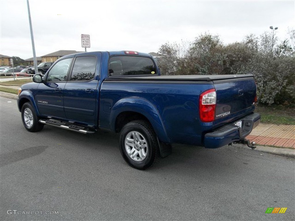 2006 Tundra Limited Double Cab - Spectra Blue Mica / Light Charcoal photo #4
