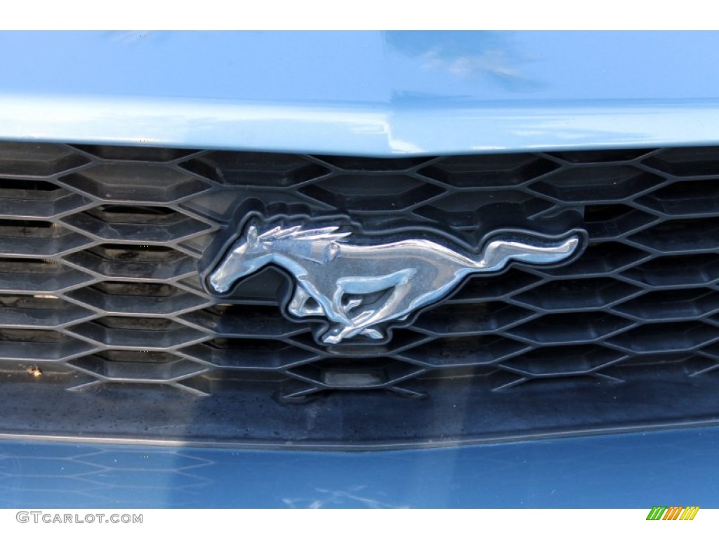 2007 Mustang GT Premium Coupe - Windveil Blue Metallic / Dark Charcoal photo #20
