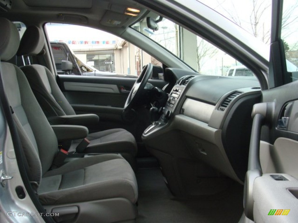 2010 CR-V EX AWD - Alabaster Silver Metallic / Gray photo #8