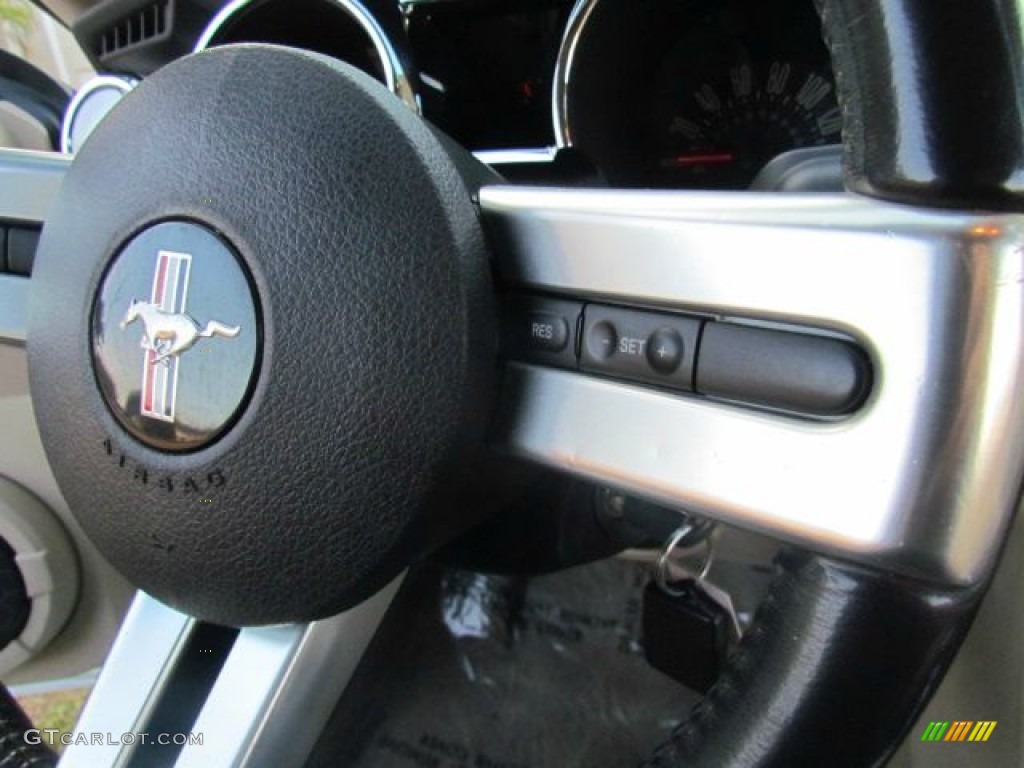 2007 Mustang GT Premium Coupe - Performance White / Medium Parchment photo #42