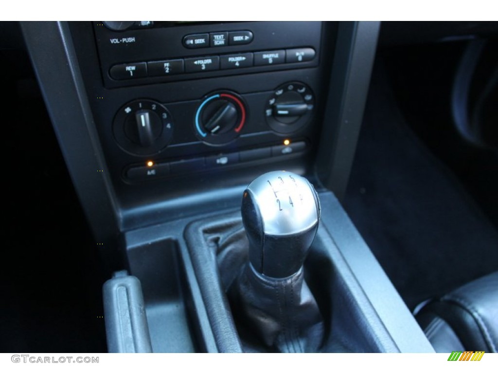 2007 Mustang GT Premium Coupe - Windveil Blue Metallic / Dark Charcoal photo #63