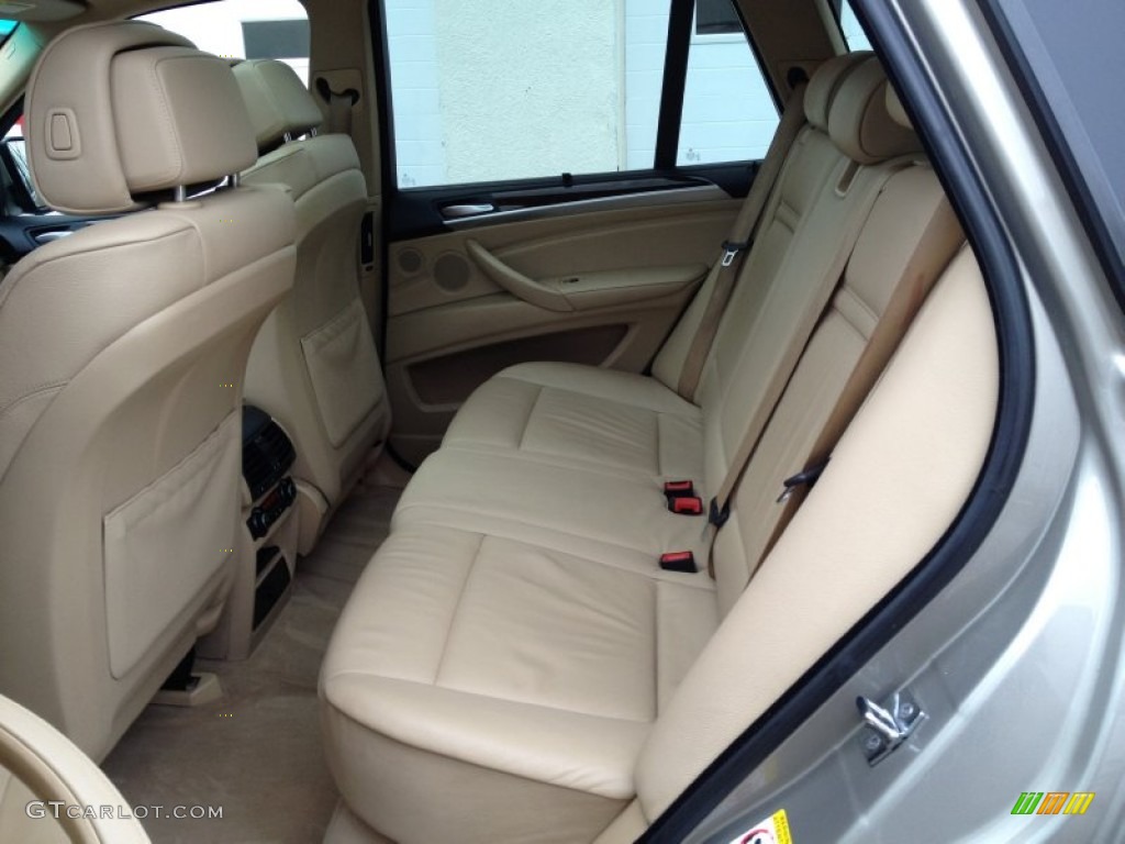 Sand Beige Interior 2008 BMW X5 3.0si Photo #76955272