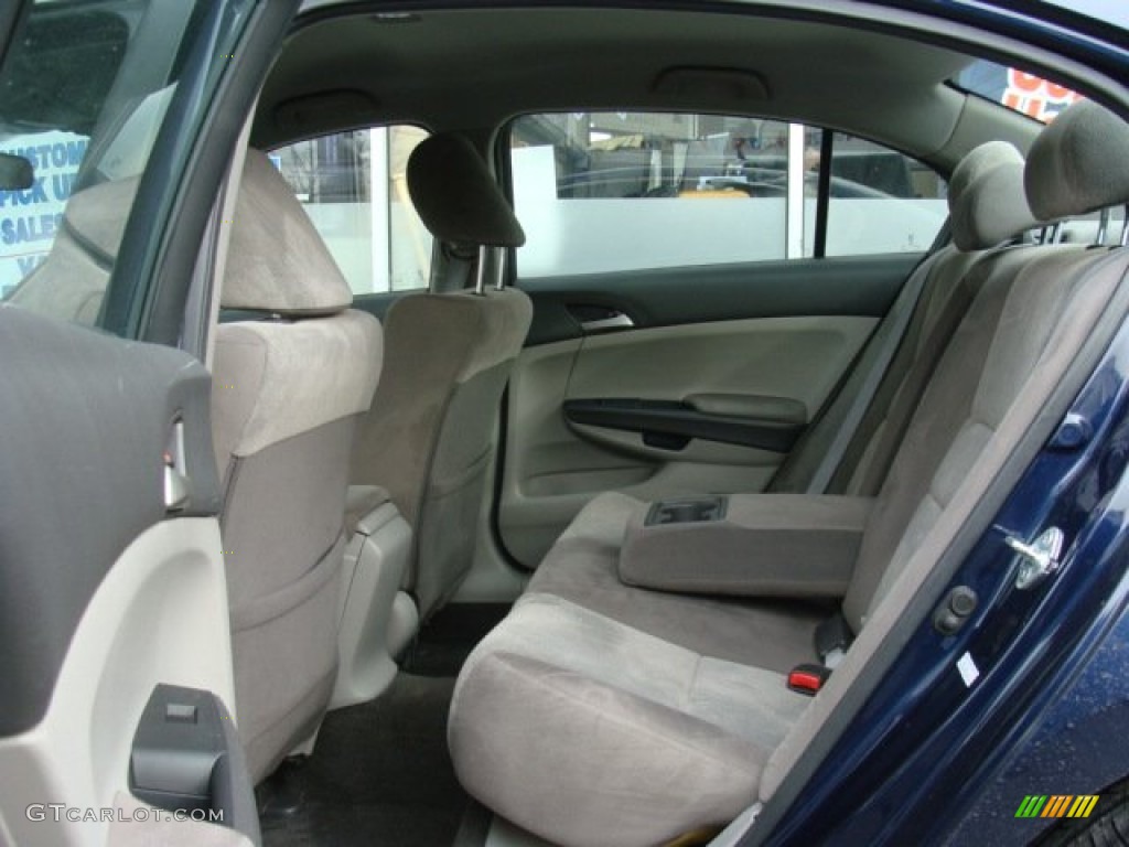 2010 Accord LX-P Sedan - Royal Blue Pearl / Gray photo #12