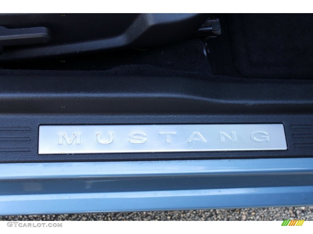 2007 Mustang GT Premium Coupe - Windveil Blue Metallic / Dark Charcoal photo #68