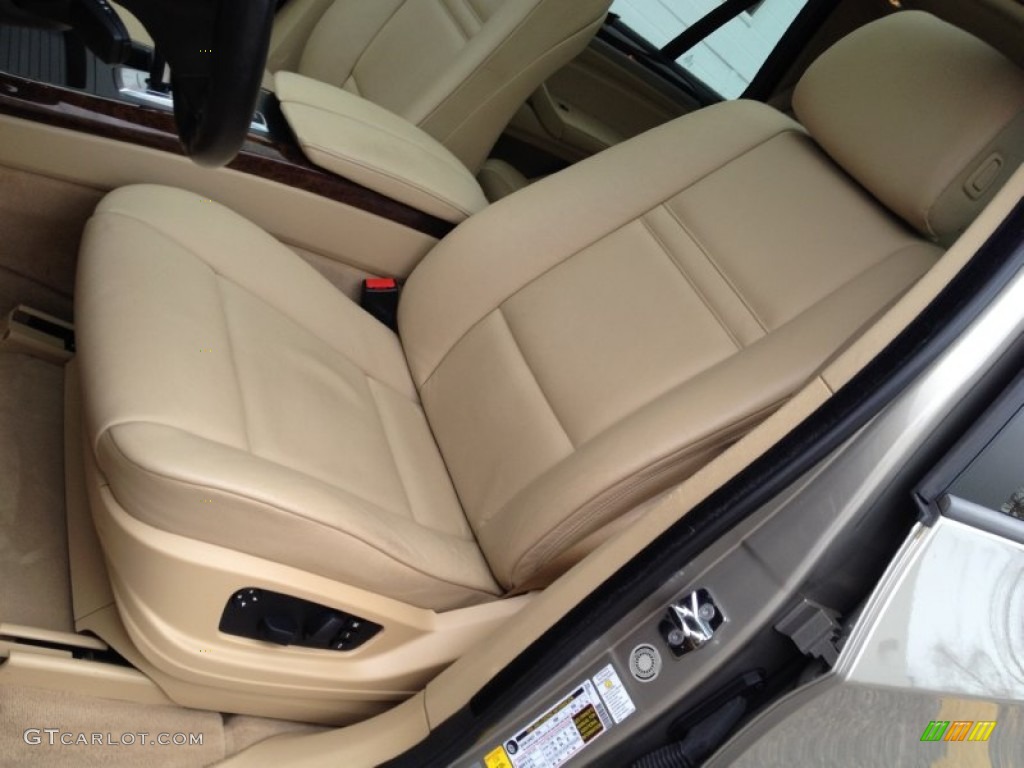 Sand Beige Interior 2008 BMW X5 3.0si Photo #76955433