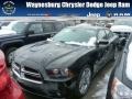2012 Pitch Black Dodge Charger R/T Max  photo #1